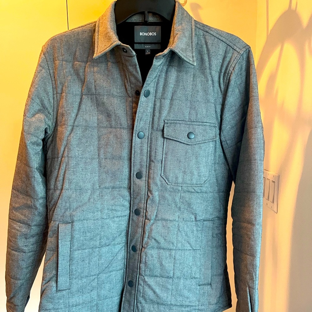 BONOBOS puffer shirt jacket - size small